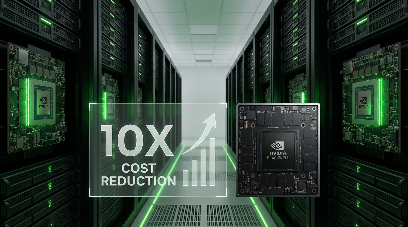 NVIDIA Blackwell Cuts AI Costs by Up to 10x: The New Era of Tokenomics