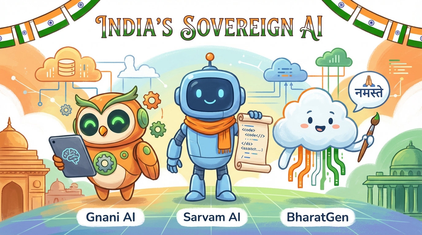 India Launches Three Sovereign AI Models at AI Impact Summit 2026